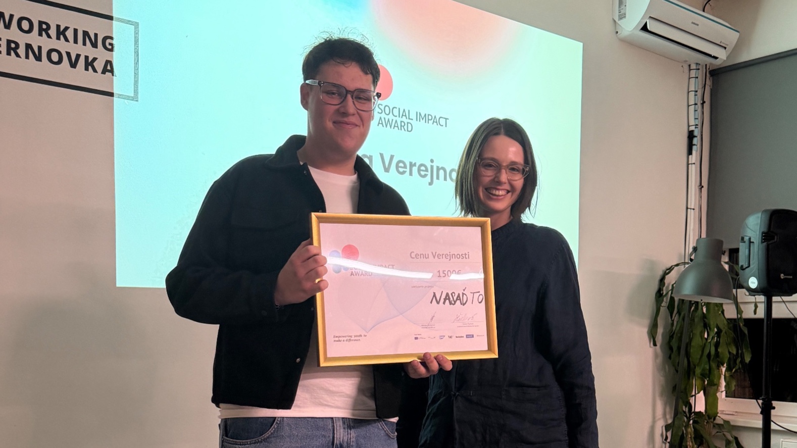 Vyhrali sme cenu verejnosti na Social Impact Award 2026 🏆